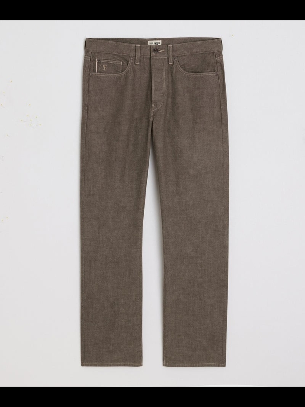 NWT Todd Snyder Straight Fit Lightweight Japanese Selvedge Jean in Whiskey - Picture 2 of 4